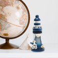 thumbnail image 6 of Yvsxxv Handmade Nautical Wooden Lighthouse Ornament Sea Bird Decor for Coastal Home Decoration, 1 Pack, 6 of 7