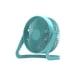 thumbnail image 2 of Ventilador de escritorio Billuyoard USB giratorio portátil de refrigeración azul, 2 of 5