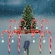 thumbnail image 4 of Bastón solar Wdftyju con 1 lámpara de césped cálida de Papá Noel decoración navideña blanco, 4 of 9