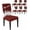 Red Black White, variant on Chair Covers for Dining Room Set of 4,Christmas Tree Santa Claus Stretch Seat Protector Removable Washable Chairs Slipcovers for Kitchen Banquet Wedding Hotel,Reindeer Red Black Plaid