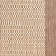 thumbnail image 4 of Couristan 5.75' x 9' Flatwoven Rectangular Area Throw Rug - Beige and Brown, 4 of 14