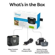 Wagz® Freedom Smart Dog Collar™, the Shock-Free Wireless Fence & Wellness System, Virtual Geofences, GPS Location & Activity/Health Tracking