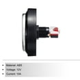 thumbnail image 3 of Starts Arcade Buttons ABS Micro Switch Flat Large Circle with LED Light for Video Games Parts DC 12V White, 3 of 6