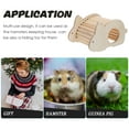 thumbnail image 2 of Miangastore Hamster Hideout With Ladder Cozy Hiding Nest For Small Pets For Hamsters And Chinchillas And And, 2 of 9
