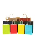 thumbnail image 2 of Bolsa de papel kraft, bolsa para llevar, bolsa para comprar ropa, bolsa de regalo, bolso de mano de papel kraft, 2 of 5