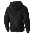thumbnail image 5 of Long Sleeve Shirts for Men, Mens Sherpa Pullover Fuzzy Hoodies Sweatshirt Plush Spring Hoodie Sweater Tops, 5 of 9