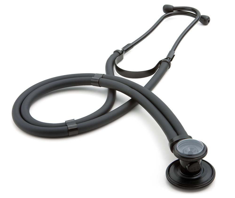 Adscope Sprague Stethoscope, Black Tube, 22 inch 646ST, 1 Ct