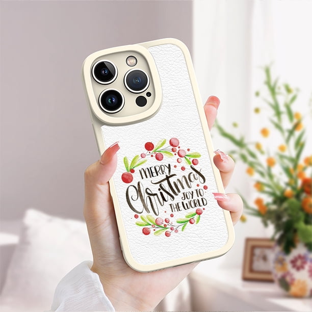 Cubierta de teléfono de goma TPU con diseño de dibujos animados: elegante y a prueba de golpes para la serie iPhone