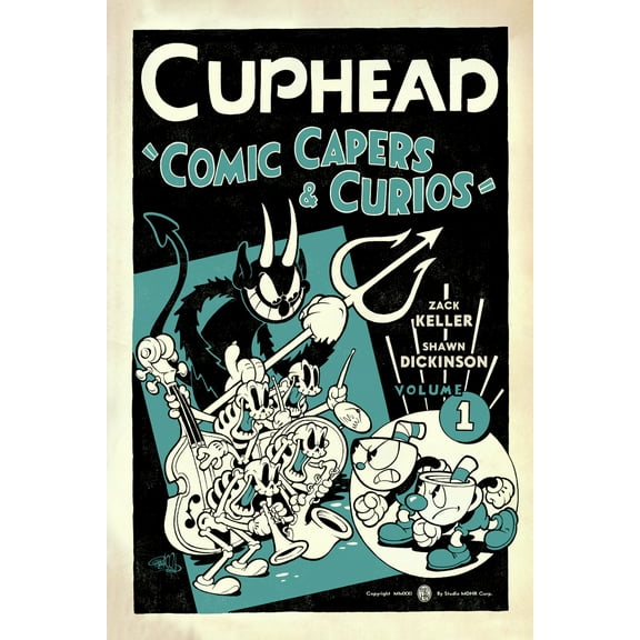 Pre-Owned Cuphead Volume 1: Comic Capers & Curios (Paperback) 1506712487 9781506712482