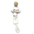 thumbnail image 5 of Plush Elephant Pacifier Holder, Handmade Wooden Clip Baby Teething Toy, Cotton Fabric Pacifier Holder, Ideal Baby Gift Pacifier Clip With Cartoon Toy For Boy Girl, 5 of 5