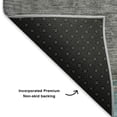 thumbnail image 5 of Addison Rugs Mayfield Premium Machine Washable Transitional Modern Teal Rectangle Rug, 10' x 14', 5 of 7