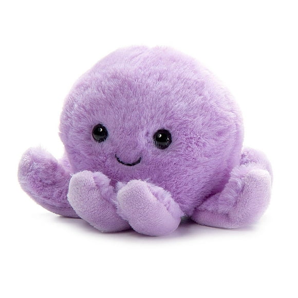 The Petting Zoo Purple Octopus Stuffed Animal Plushie Gifts for Kids Nuggetz Sealife Animals Octopus Plush Toy 6 inches