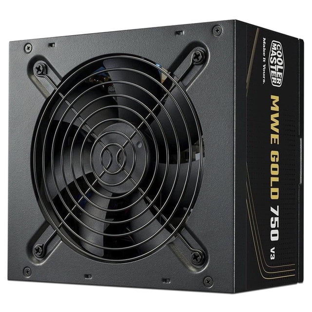 Fuente de Poder CoolerMaster MWE Gold V3 de 750W, 80 Plus Gold