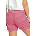 thumbnail image 4 of Frontwalk Beach Shorts For Women High Waist Cargo Short Drawstring Casual Pure Color Shorts Summer Holiday Short Pants with Pockets S-3XL, 4 of 4