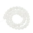 thumbnail image 2 of Jewelry Making Beads, White Jade Beads Natural Stone  For Earring Rings, 2 of 8