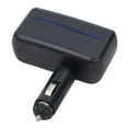 thumbnail image 6 of 1x 12V 2 Way Dual USB Car Charger Lighter Socket Splitter Power Adapter With LED Light 60W 1200mA Car Electronics Accessories, 6 of 10