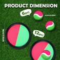 thumbnail image 2 of Juego Charniol Kids Toss and Catch, 12 palas y 6 bolas, 2 of 7