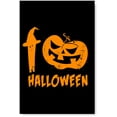 thumbnail image 1 of Awkward Styles Halloween Poster Wall Art Scary Pumpkin Home Decor Prints, 1 of 3