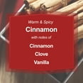thumbnail image 4 of Mainstays Single-Wick Scented Glass Jar Candle, Cinnamon, 20oz., 4 of 8