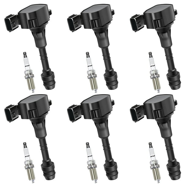 UF349 Ignition Coils & Iridium Spark Plugs for Nissan Altima Frontier