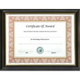 thumbnail image 2 of Nudell Deluxe Document Frame 8.5x11 Black 17081, 2 of 2