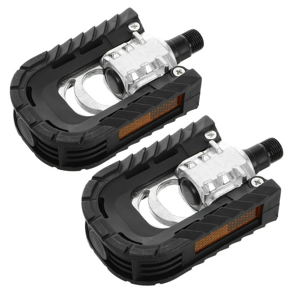 OUNONA  Bicycle Pedals General Purpose Scooter Electric Foldable Black