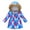 Light blue, variant on jjayotai Kids Girls Boys Tie-Dye Thick Warm Parkas Hooded Windproof Coat Outwear Clothes Light blue 9-10 Years