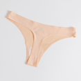 thumbnail image 1 of TrowBridge-bragas lisas y sencillas para mujer, Tanga Sexy sin costuras, ropa interior para chica, lencería amigable con la piel, ropa interior de satén de seda, 1 of 4