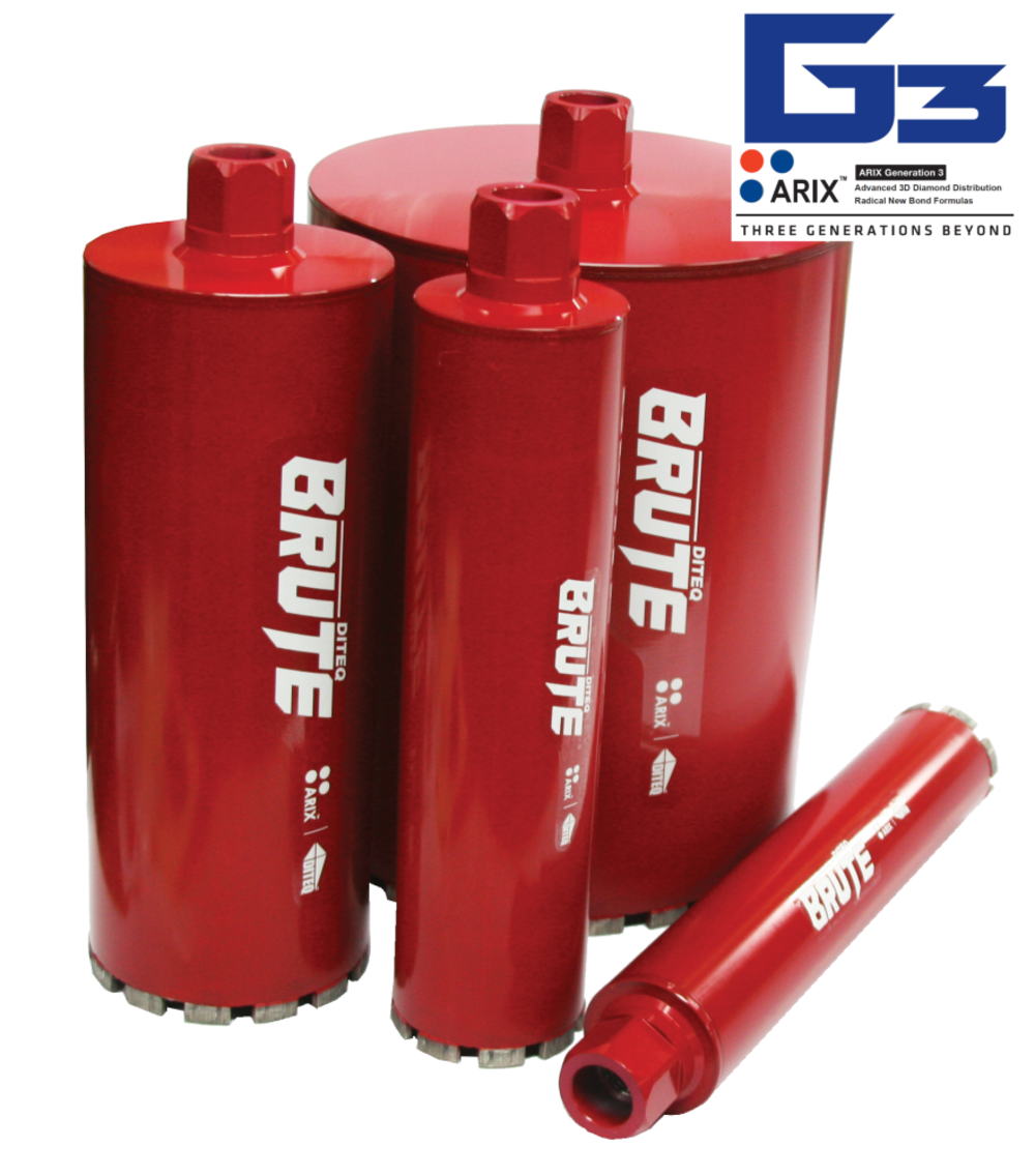 Diteq 5" Brute Wet Concrete Core Bits