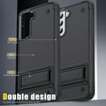 thumbnail image 5 of Samsung Galaxy S21 Plus 5G Case Military Shockproof Magnetic Kickstand Cell Phone Cover Protective with Upgrade Hard PC & Premium Soft TPU Kickstand for Galaxy S21 Plus 6.7 inch Black, 5 of 7