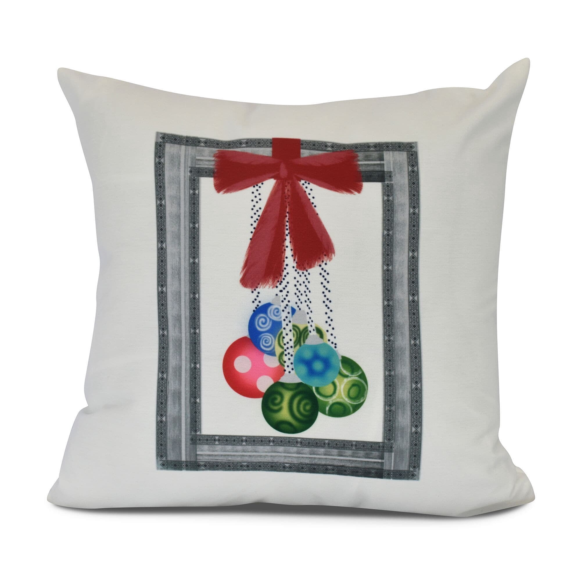 Simply Daisy, Frame It Up Geometric Print Outdoor Pillow