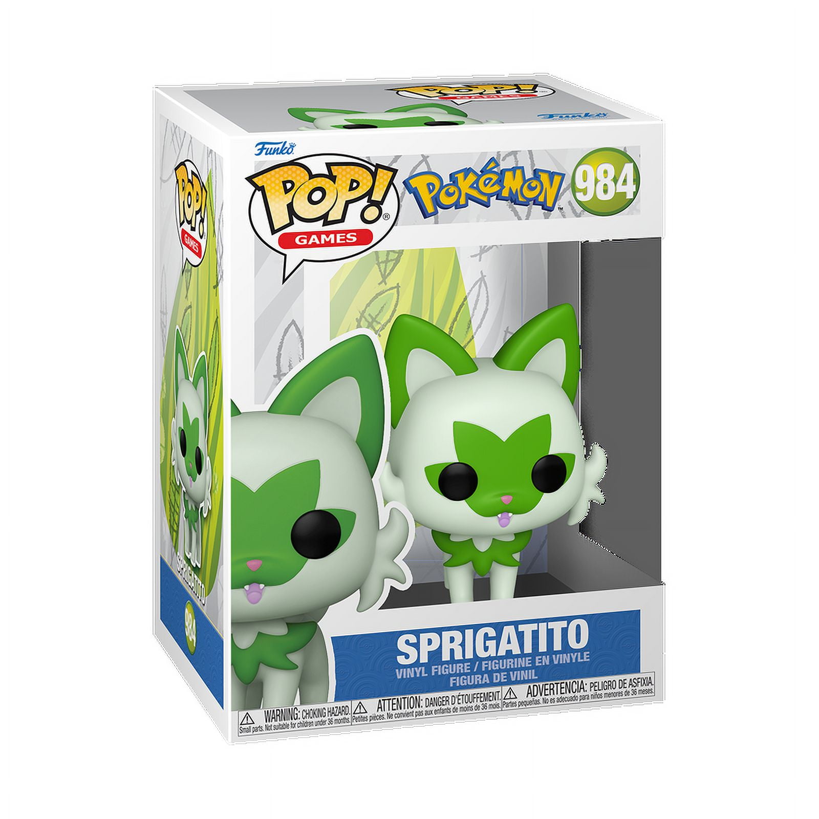 Funko Pop! Games: Pokemon - Sprigatito Vinyl Figure