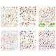 thumbnail image 1 of Paquete de 12 pegatinas para decoración de uñas de Pascua, calcomanías para uñas, huevos de conejo de Pascua, diseños de conejo Adepaton BST3016406-3, 1 of 5