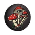 thumbnail image 1 of Balery Red Mushrooms Cubiertas para Neumáticos - Protector Resistente para Neumáticos de Camioneta, SUV, Remolque, Camper y RV-14 inch, 1 of 6