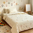 thumbnail image 4 of RBCKVXZ Cute Printed Lightweight Quilt, 59"x79" Soft Breathable All Season Reversible Bed Blanket for Bedroom Dorm Home Bedding Decor, 4 of 6