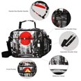 thumbnail image 3 of FORMRS Student Insulated Lunch Bag with Shoulder Strap Reusable Cooler Box for School, Black Streets, 3 of 9