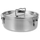 thumbnail image 1 of BRIGHTFUFU Molde para Flan de acero inoxidable con tapa, sartén para ollas a presión, Flanera, herramienta de cocina, molde para Flan, bandeja para hornear, 1 of 1