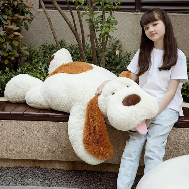 Huge dog stuffed animal deals