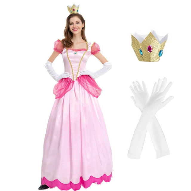 Déguisement de Cosplay pour Femmes Princess, Robe de Soirée