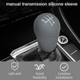 thumbnail image 3 of Universal Car Gear Hand Knob Cover Silicone Protector Fast, 3 of 8