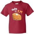 thumbnail image 3 of Inktastic Cute As 3.14 Pi Day Pumpkin Pie Pun Youth T-Shirt, 3 of 5