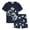 b-Navy, variant on WhouRiu Boys Casual Outfits Short Sleeve Dinosaur Graphic Tees And Shorts Sets Kids Summer Clothes