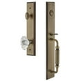 thumbnail image 5 of Grandeur Carfgrbia_Eset_234 Carre Solid Brass Rose Keyed Entry Single Cylinder Full Plate, 5 of 5