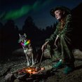 thumbnail image 3 of LED Dog Collar, Rechargeable Rainbow Color Changing Light Up Dog Collars,, 3 of 5