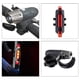 thumbnail image 2 of Juego de lámparas de bicicleta Kit de luces LED recargables USB multifuncionales para bicicleta Lámpara de bicicleta Juego de luces delanteras y traseras 3 modos de iluminación / Célula recargable de Andoer Juego de lámparas de bicicleta, 2 of 7