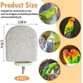 thumbnail image 2 of 4 piezas de percha para pájaros de piedra volcánica, 2 of 7