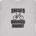 thumbnail image 4 of Inktastic Daddys Biking Buddy Boys or Girls Long Sleeve Toddler T-Shirt, 4 of 5