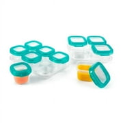 OXO Tot 12-Piece Baby Blocks Food Storage Container Set - Teal