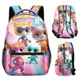 thumbnail image 1 of Cartoon Super Pet Backpack, Lightweight Travel Backpack, Large Capacity Student Schoolbag-Youyoupin, 1 of 3