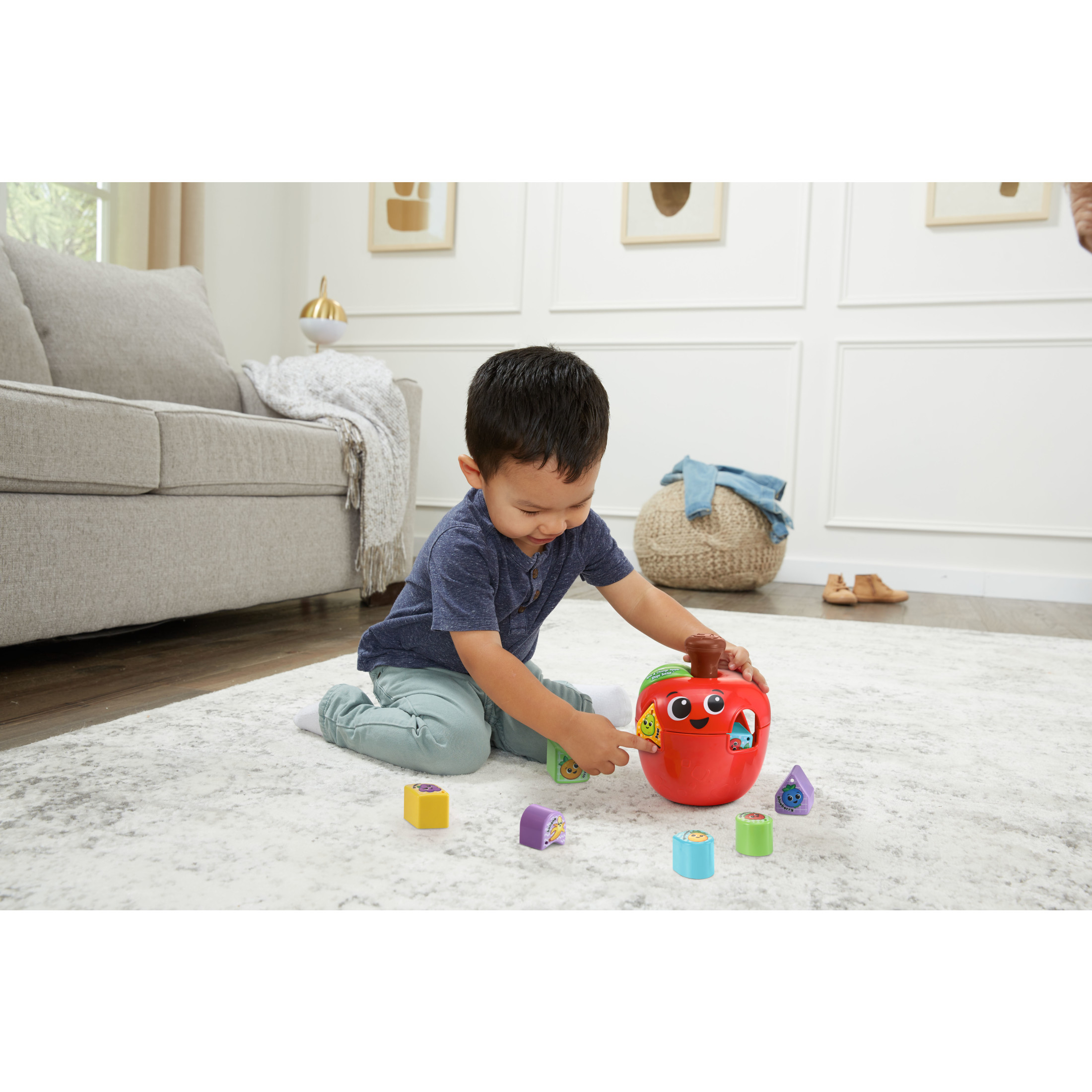 LeapFrog Spin & Change Apple Shape Sorter Toy photo 7